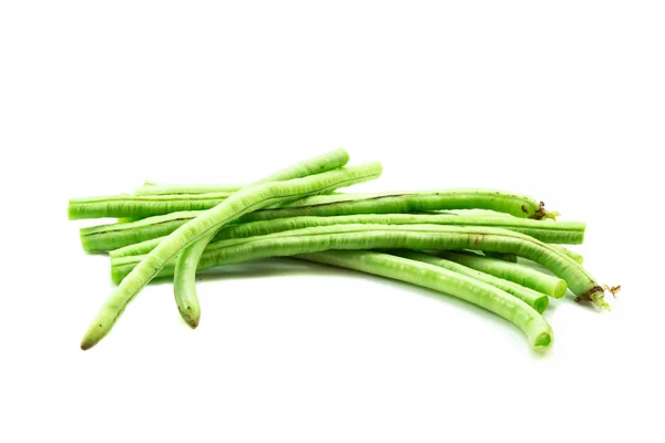 Long Bean Isolated White Background — Stock Photo, Image