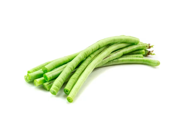 Long Bean Isolated White Background — Stock Photo, Image