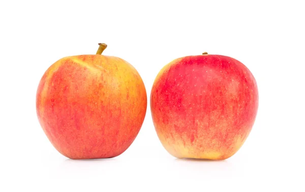 Manzana Roja Aislada Sobre Fondo Blanco — Foto de Stock