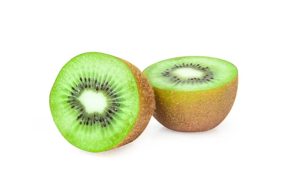 Fresh Kiwi Isolated White Background — Stock Photo, Image