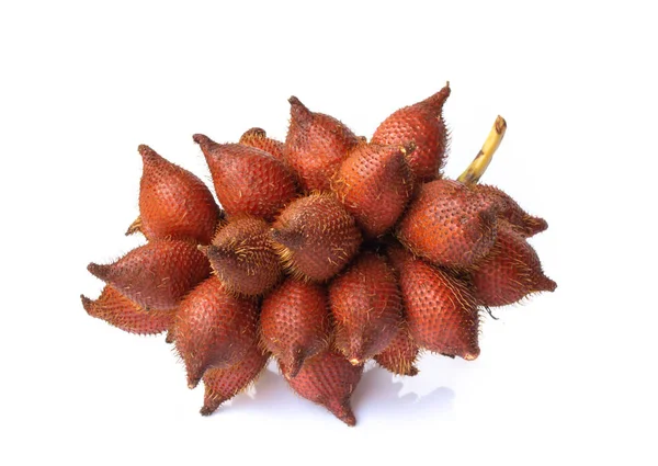 Salak fruit, salacca zalacca isolado sobre fundo branco — Fotografia de Stock