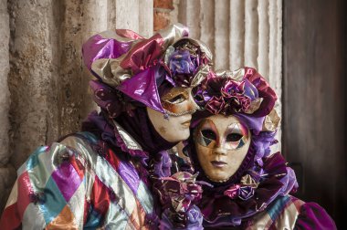 Karnaval Venedik editoryal görüntüler