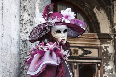 Karnaval Venedik editoryal görüntüler