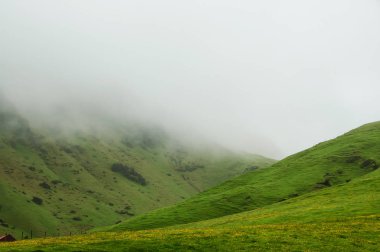 İzlanda'daki güzel doğal volkanik manzara