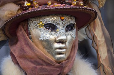 Karnaval Venedik editoryal görüntüler