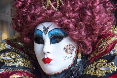 Karnaval Venedik editoryal görüntüler