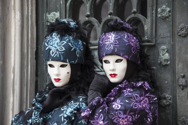 Karnaval Venedik editoryal görüntüler