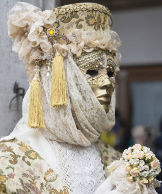 Karnaval Venedik editoryal görüntüler