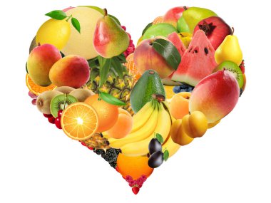 Farklı doku ve renklerle farklı meyve