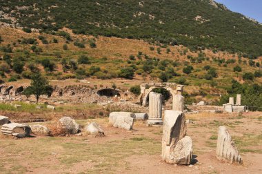 Ephesus de geçerli Eyaleti, 10th yüzyıl M.ö. yılında inşa Izmir, Türkiye, antik Yunan kentinde yapıldı.