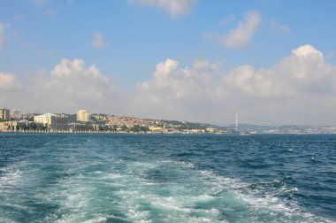 Boğaz'ın Karadeniz Marmara Denizi için bağlanan ve Türkiye'de Asya ve Avrupa kıtaları sınır bir Boğazı alır