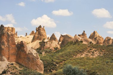 Kapadokya, Türkiye'de buzlu binalar