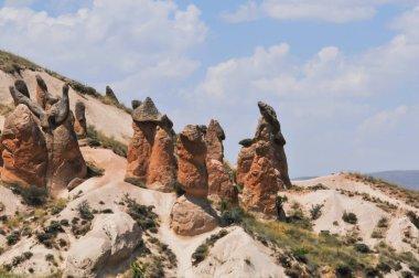 Kapadokya, Türkiye'de buzlu binalar