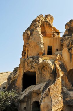 Kapadokya, Türkiye'de buzlu binalar