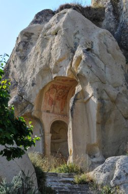 Kapadokya, Türkiye'de buzlu binalar