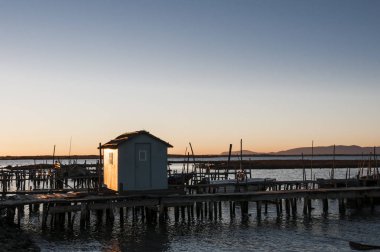 gün batımında güzel manzara