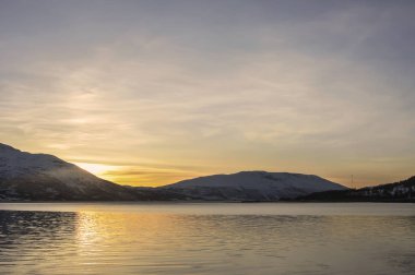 gün batımında güzel manzara