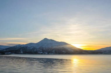 gün batımında güzel manzara