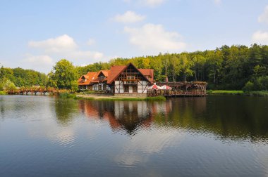 Su yolu doğal peyzaj