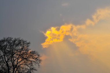 gün batımında güzel manzara
