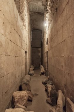 Eski ve terk edilmiş tarihi Manastırı