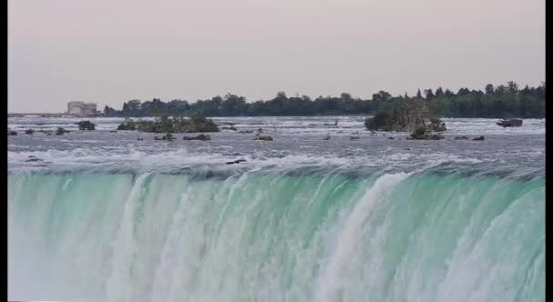 カナダのナイアガラの滝 — ストック動画