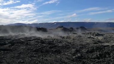 Krafla bir volkanik çapı yaklaşık 20 kilometre Myvatn, İzlanda kuzey bölgesinde yer alan sistemdir