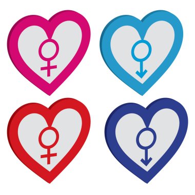 Cinsiyet için ilgili illüstrasyon