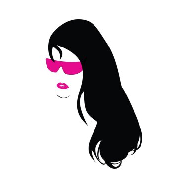 Bir kadın yüzü çizimi