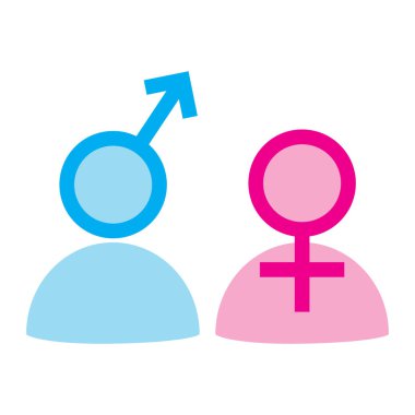 Cinsiyet için ilgili illüstrasyon