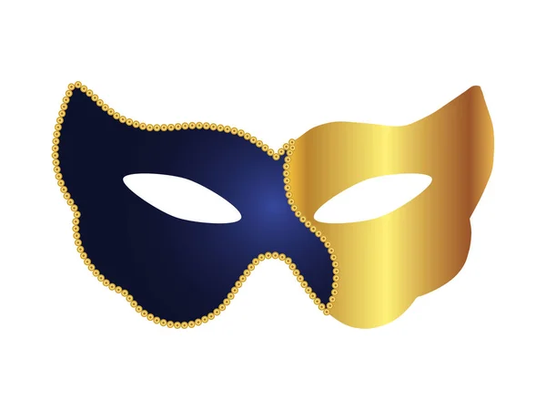 İllüstrasyon karnaval maskesi