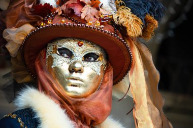 İtalya 'daki Venedik Karnavalı' nın güzel maskelerinin ihtişamı