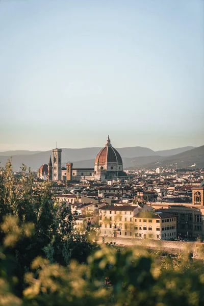 Piazzale Michelangelo yakalanan Floransa Katedrali.