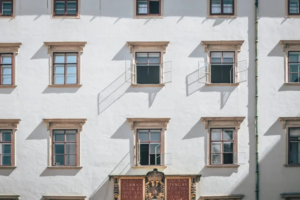 Die Architektur Der Hofburg — Stockfoto