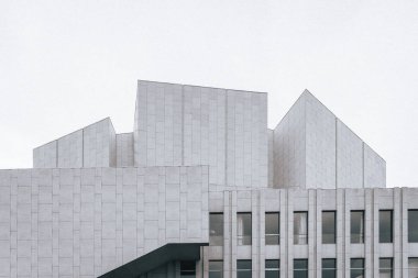 Finlandia Hall modern mimari.