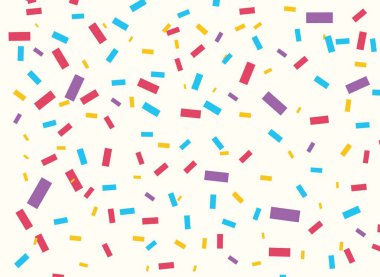 Doğum günü renk arka plan. vektör çizim