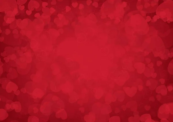 Happy Valentine Day Card Coeur Vecteur Fond — Image vectorielle