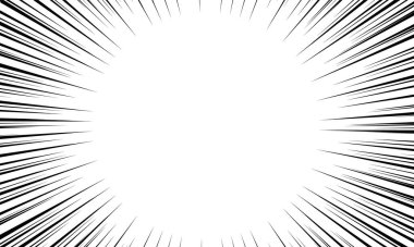 Beyaz ve siyah ışın patlama tarzı arkaplan vektör tasarımı