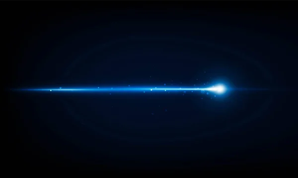 Технология Сканирования Голубых Лазерных Стрелок — стоковый вектор