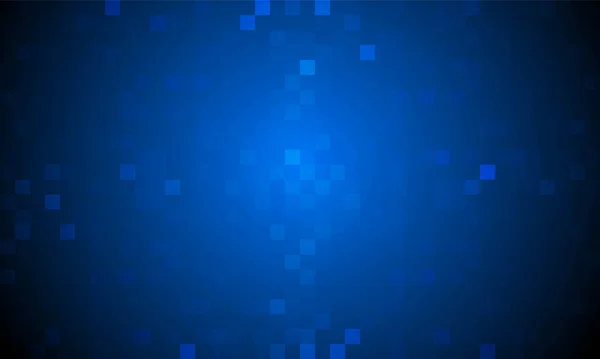 Abstract Blauw Willekeurig Pixel Achtergrond Vector Ontwerp — Stockvector