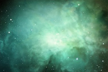 Uzay tozu ve yıldız ile arka plan