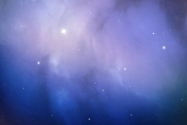 Uzay tozu ve yıldız ile arka plan