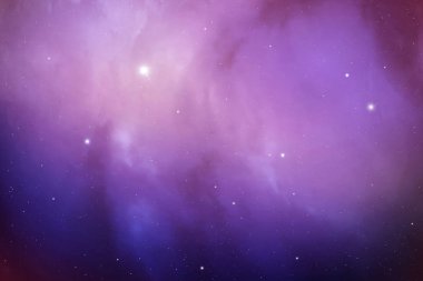 Uzay tozu ve yıldız ile arka plan