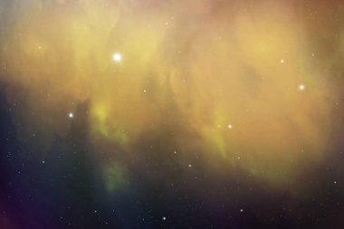 Uzay tozu ve yıldız ile arka plan