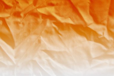 Kumaş dokulu arka plan turuncu