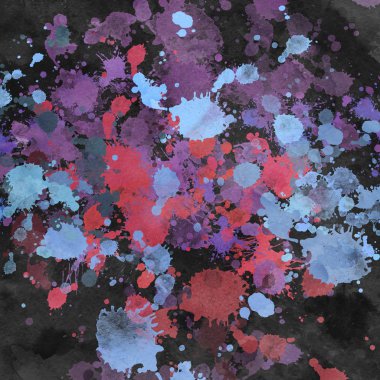 boya ile renkli arka plan doku sıçramalarına