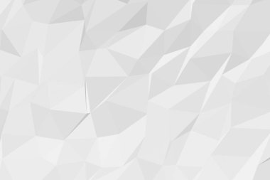 Beyaz arka plan, poligonal doku