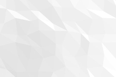 Beyaz arka plan, poligonal doku