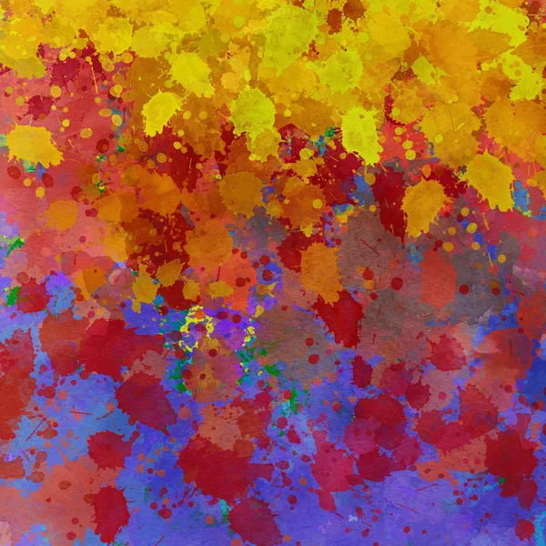 colorful background with paint splashes texture