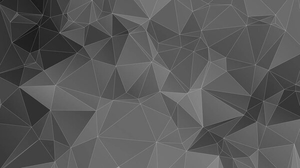 Dark abstract background, polygonal texture
